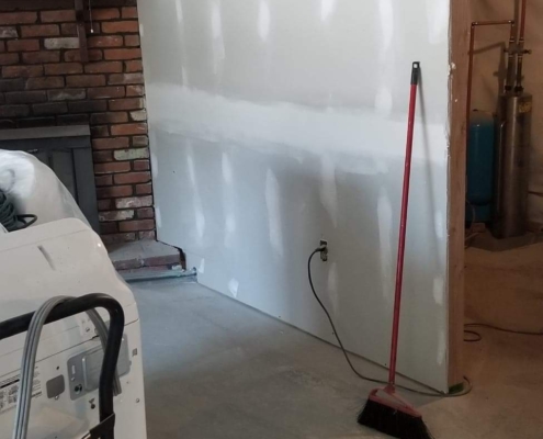 Residential drywall examples